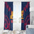 Italy Veneto Window Curtain Emblem With Flag Style - Wonder Print Shop
