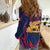 Italy Veneto Women Casual Shirt Emblem With Flag Style LT19