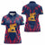 Italy Veneto Women Polo Shirt Emblem With Flag Style LT19