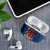 Personalized Romania Christmas AirPods Case Romanian Traditional Masks - Wonder Print Shop