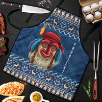 Personalized Romania Christmas Apron Romanian Traditional Masks - Wonder Print Shop