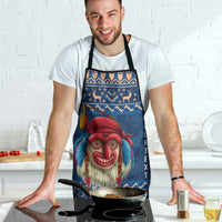 Personalized Romania Christmas Apron Romanian Traditional Masks - Wonder Print Shop