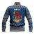 Personalized Romania Christmas Baseball Jacket Romanian Traditional Masks - Wonder Print Shop