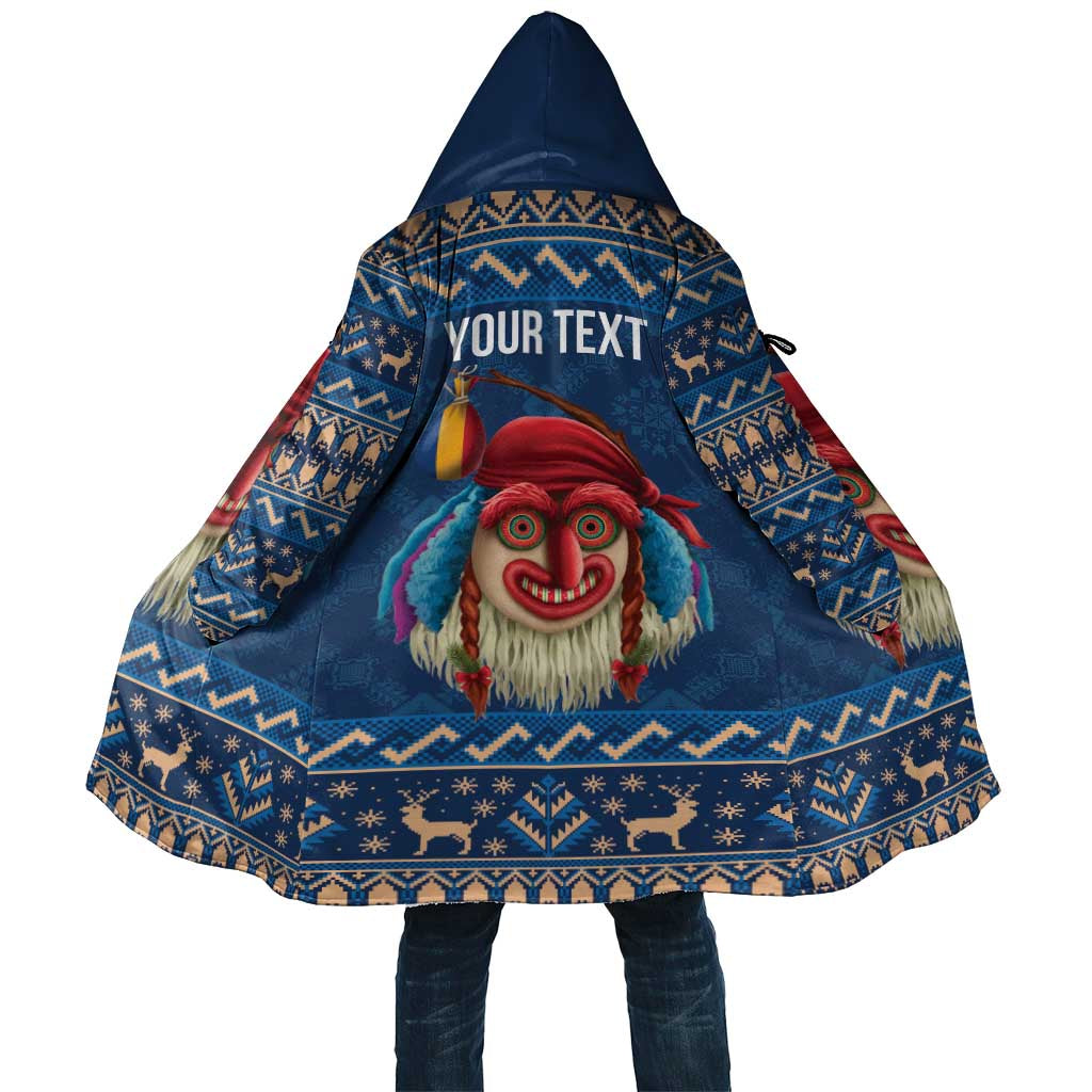 Personalized Romania Christmas Cloak Romanian Traditional Masks - Wonder Print Shop