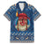 Personalized Romania Christmas Family Matching Mermaid Dress and Hawaiian Shirt Romanian Traditional Masks - Wonder Print Shop