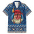Personalized Romania Christmas Family Matching Off The Shoulder Long Sleeve Dress and Hawaiian Shirt Romanian Traditional Masks - Wonder Print Shop