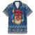 Personalized Romania Christmas Family Matching Off Shoulder Short Dress and Hawaiian Shirt Romanian Traditional Masks - Wonder Print Shop