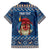 Personalized Romania Christmas Family Matching Off Shoulder Short Dress and Hawaiian Shirt Romanian Traditional Masks - Wonder Print Shop