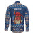 Personalized Romania Christmas Family Matching Off Shoulder Short Dress and Hawaiian Shirt Romanian Traditional Masks - Wonder Print Shop
