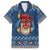 Personalized Romania Christmas Family Matching Short Sleeve Bodycon Dress and Hawaiian Shirt Romanian Traditional Masks - Wonder Print Shop