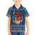 Personalized Romania Christmas Family Matching Short Sleeve Bodycon Dress and Hawaiian Shirt Romanian Traditional Masks - Wonder Print Shop