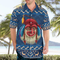 Personalized Romania Christmas Hawaiian Shirt Romanian Traditional Masks - Wonder Print Shop