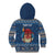 Personalized Romania Christmas Kid Hoodie Romanian Traditional Masks - Wonder Print Shop