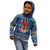 Personalized Romania Christmas Kid Hoodie Romanian Traditional Masks - Wonder Print Shop