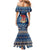 Personalized Romania Christmas Mermaid Dress Romanian Traditional Masks - Wonder Print Shop