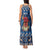 Personalized Romania Christmas Tank Maxi Dress Romanian Traditional Masks - Wonder Print Shop