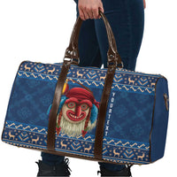 Personalized Romania Christmas Travel Bag Romanian Traditional Masks - Wonder Print Shop