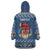Personalized Romania Christmas Wearable Blanket Hoodie Romanian Traditional Masks - Wonder Print Shop