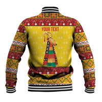 Personalized Moldova Christmas Baseball Jacket Capra Goat Folk Costume - Wonder Print Shop