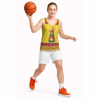 Personalized Moldova Christmas Basketball Jersey Capra Goat Folk Costume - Wonder Print Shop