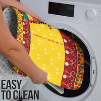 Personalized Moldova Christmas Bathroom Set Capra Goat Folk Costume - Wonder Print Shop