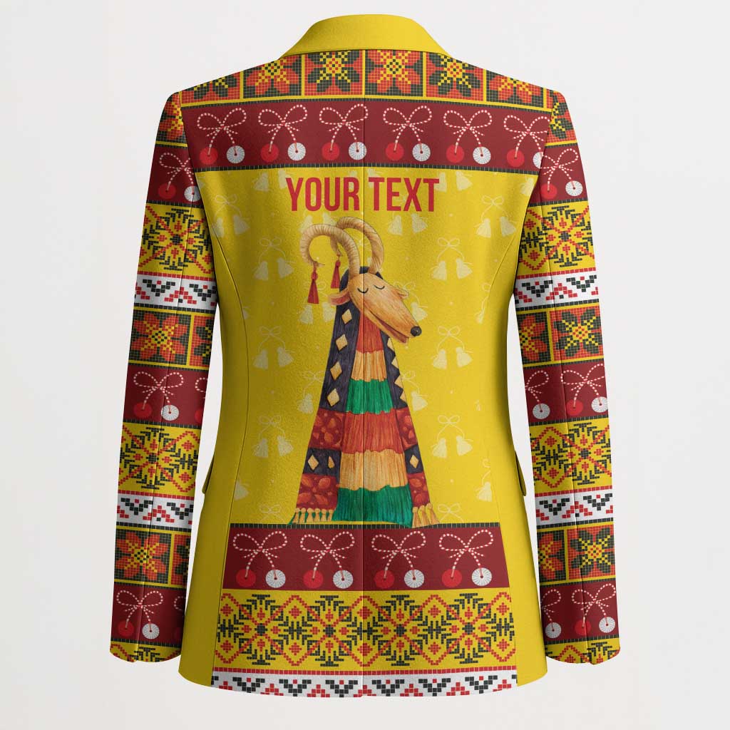 Personalized Moldova Christmas Blazer Capra Goat Folk Costume - Wonder Print Shop