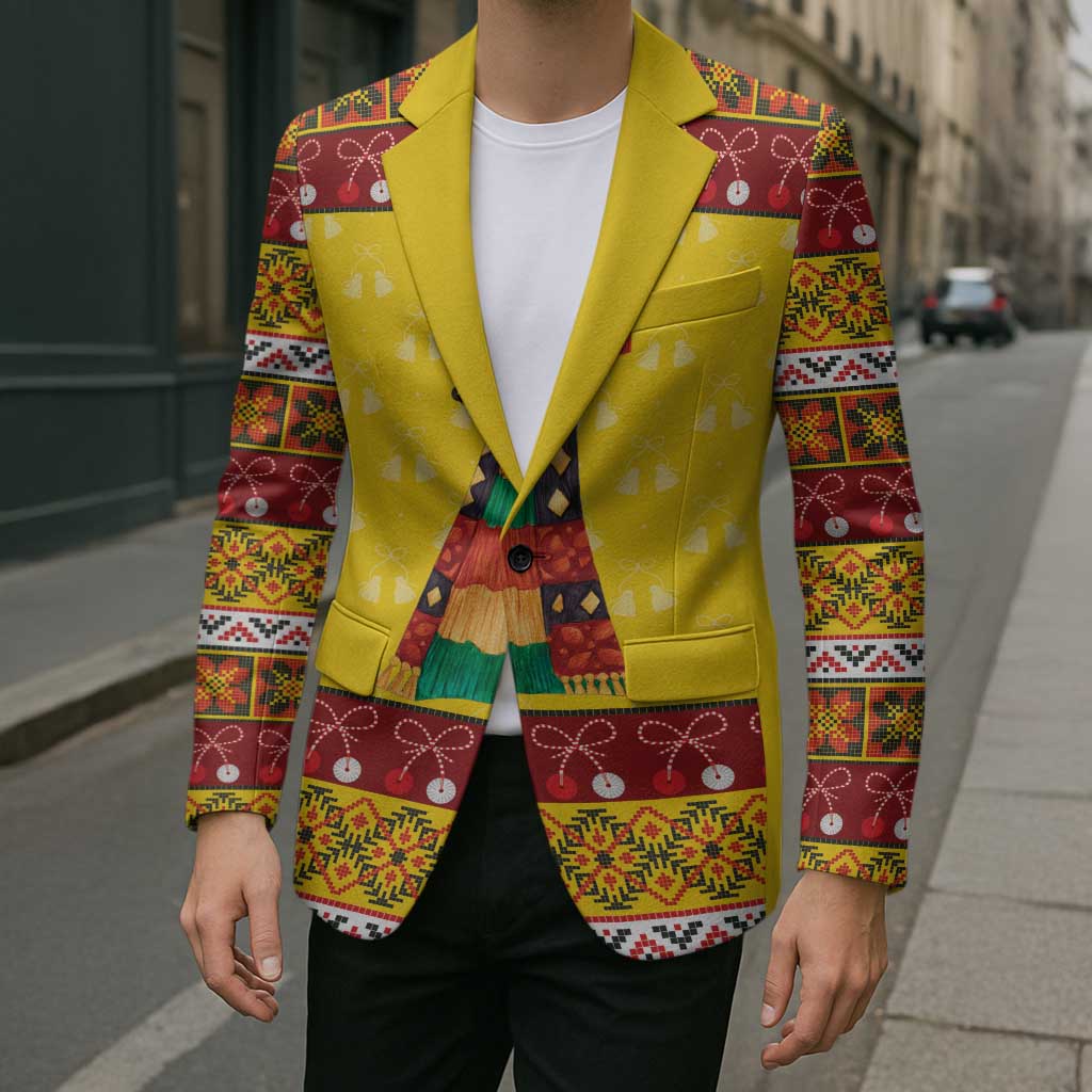 Personalized Moldova Christmas Blazer Capra Goat Folk Costume - Wonder Print Shop