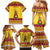 Personalized Moldova Christmas Family Matching Mermaid Dress and Hawaiian Shirt Capra Goat Folk Costume - Wonder Print Shop