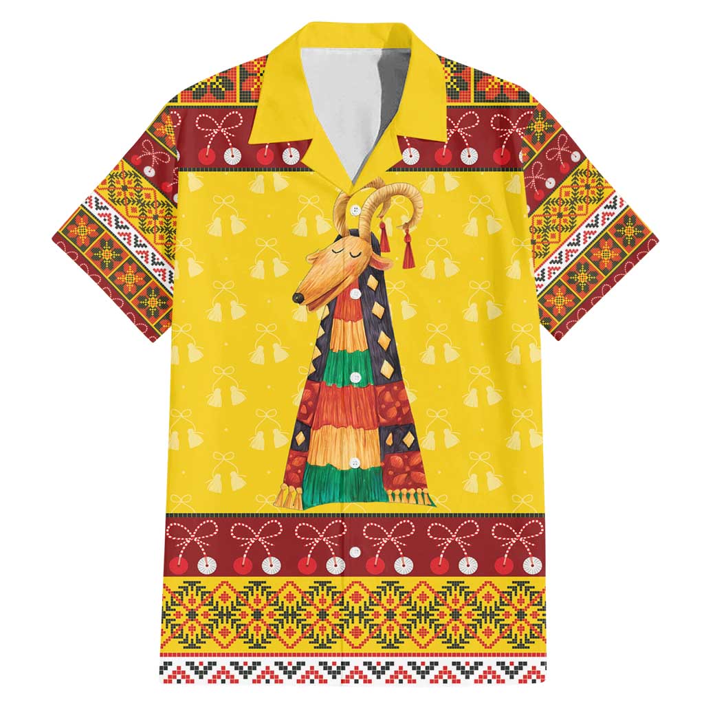 Personalized Moldova Christmas Family Matching Mermaid Dress and Hawaiian Shirt Capra Goat Folk Costume - Wonder Print Shop
