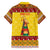 Personalized Moldova Christmas Family Matching Off The Shoulder Long Sleeve Dress and Hawaiian Shirt Capra Goat Folk Costume - Wonder Print Shop
