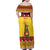 Personalized Moldova Christmas Family Matching Off Shoulder Maxi Dress and Hawaiian Shirt Capra Goat Folk Costume - Wonder Print Shop