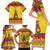 Personalized Moldova Christmas Family Matching Short Sleeve Bodycon Dress and Hawaiian Shirt Capra Goat Folk Costume - Wonder Print Shop