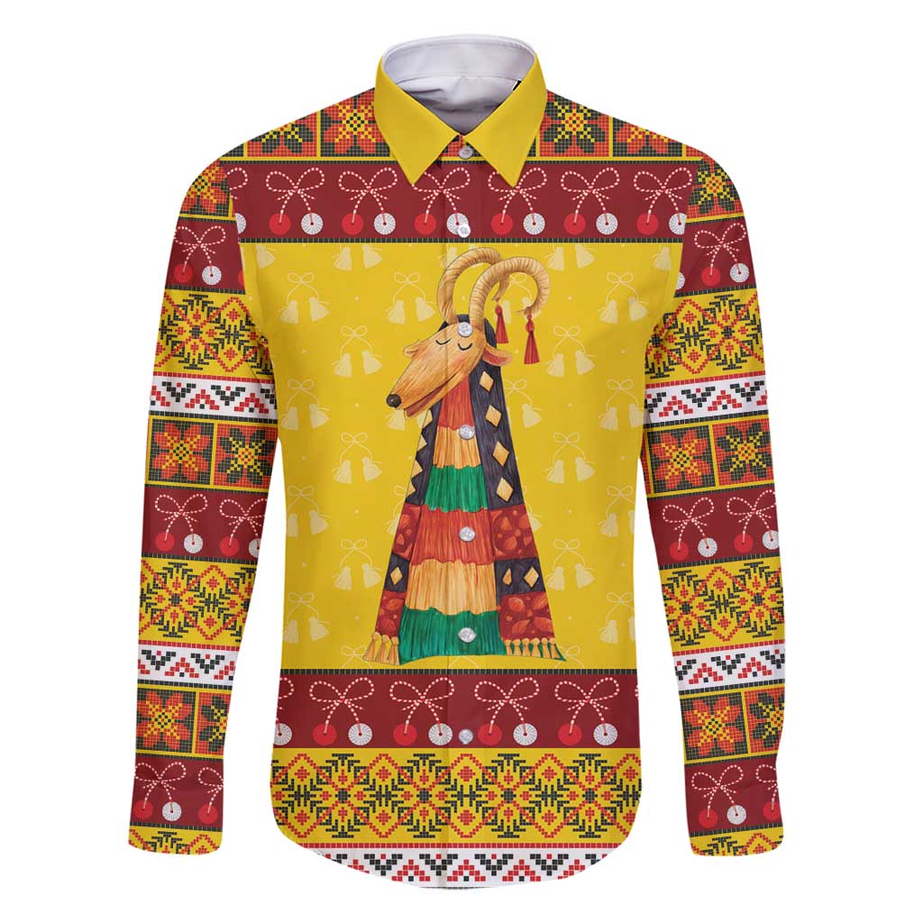 Personalized Moldova Christmas Family Matching Summer Maxi Dress and Hawaiian Shirt Capra Goat Folk Costume - Wonder Print Shop