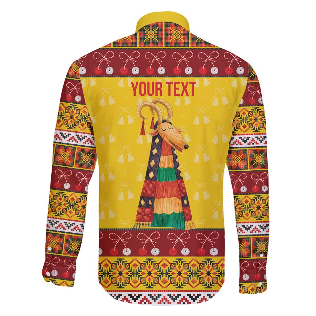 Personalized Moldova Christmas Family Matching Summer Maxi Dress and Hawaiian Shirt Capra Goat Folk Costume - Wonder Print Shop