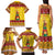 Personalized Moldova Christmas Family Matching Tank Maxi Dress and Hawaiian Shirt Capra Goat Folk Costume - Wonder Print Shop