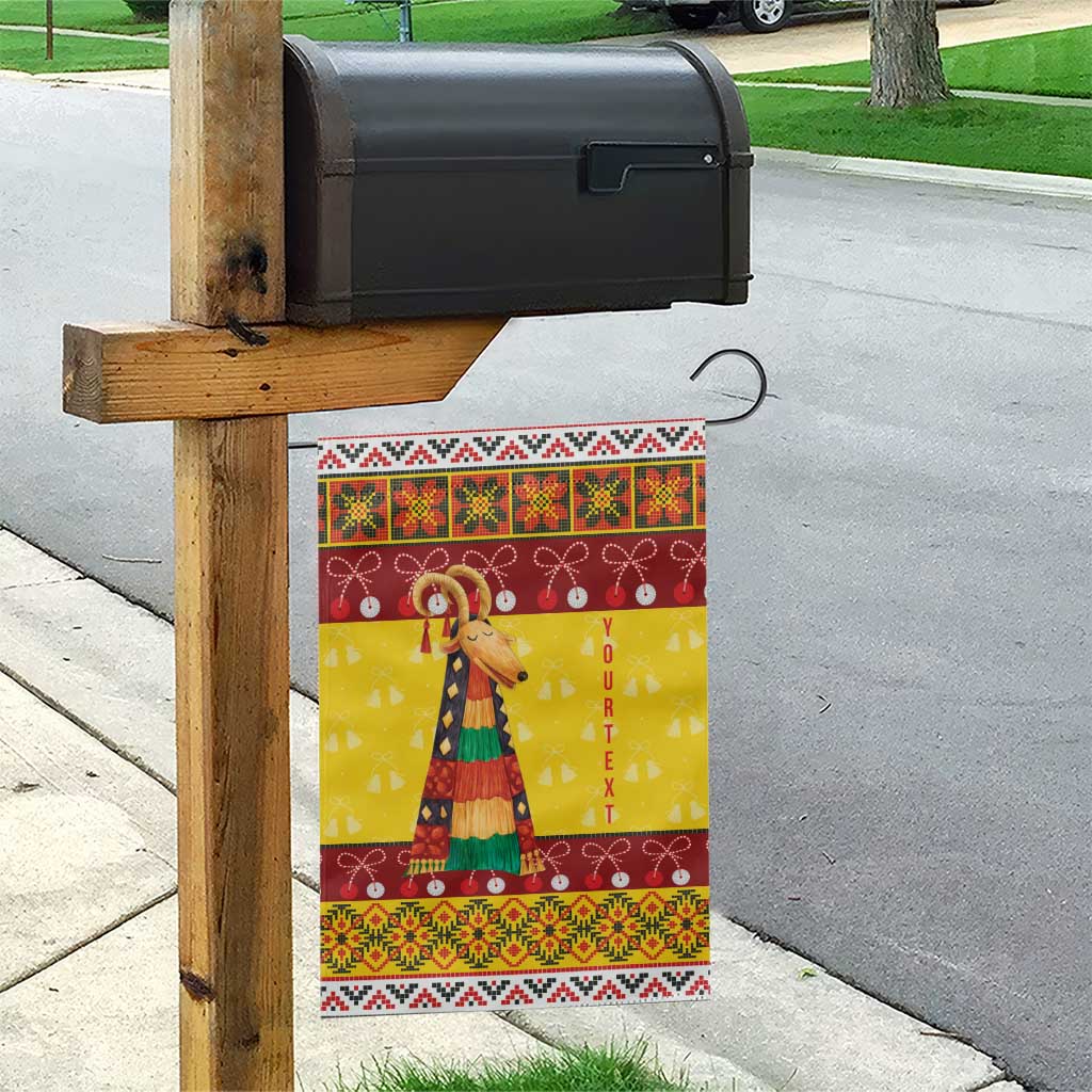 Personalized Moldova Christmas Garden Flag Capra Goat Folk Costume - Wonder Print Shop