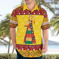 Personalized Moldova Christmas Hawaiian Shirt Capra Goat Folk Costume - Wonder Print Shop
