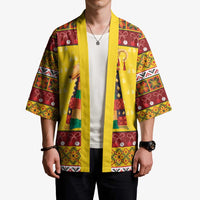 Personalized Moldova Christmas Kimono Capra Goat Folk Costume - Wonder Print Shop