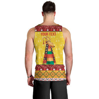 Personalized Moldova Christmas Men Tank Top Capra Goat Folk Costume - Wonder Print Shop