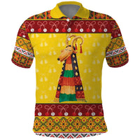Personalized Moldova Christmas Polo Shirt Capra Goat Folk Costume - Wonder Print Shop
