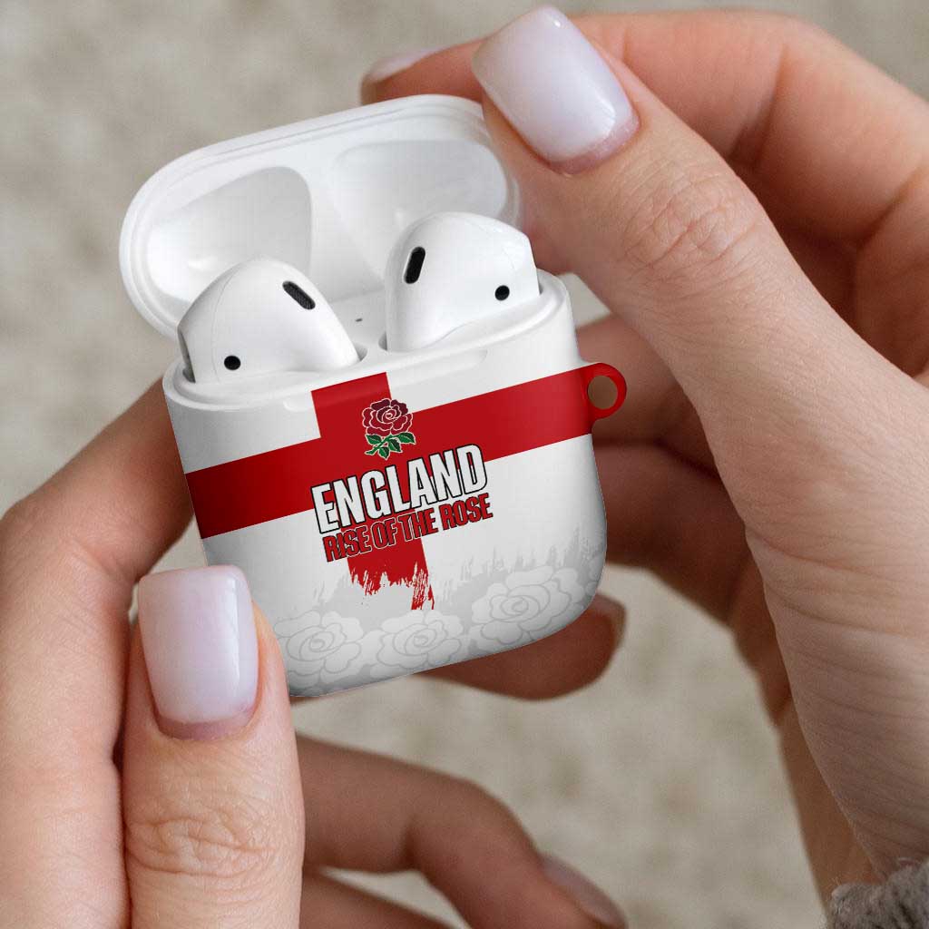 Women Rugby England AirPods Case Rise of the Rose World Champions - Wonder Print Shop