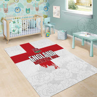 Women Rugby England Area Rug Rise of the Rose World Champions - Wonder Print Shop
