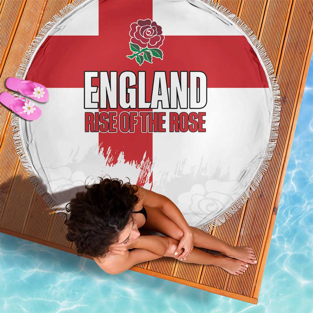 Women Rugby England Beach Blanket Rise of the Rose World Champions - Wonder Print Shop