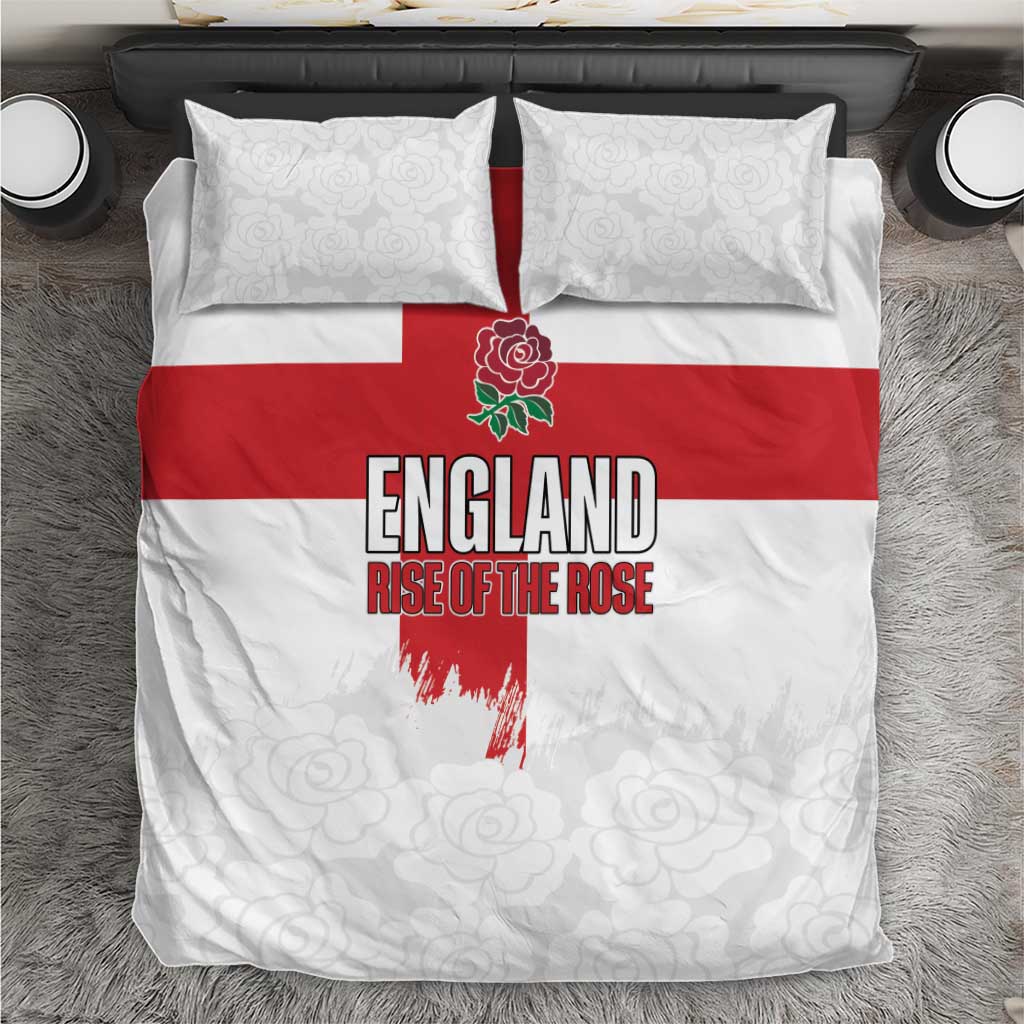 Women Rugby England Bedding Set Rise of the Rose World Champions - Wonder Print Shop