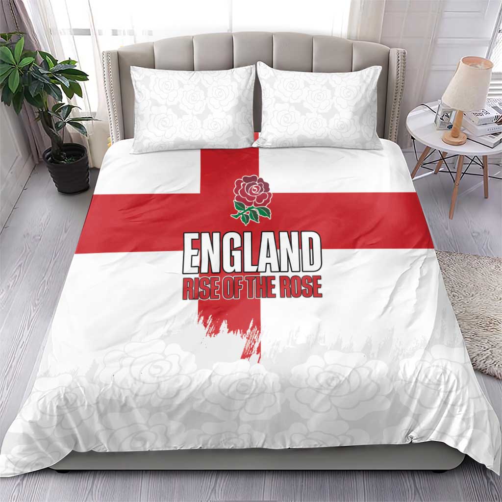 Women Rugby England Bedding Set Rise of the Rose World Champions - Wonder Print Shop