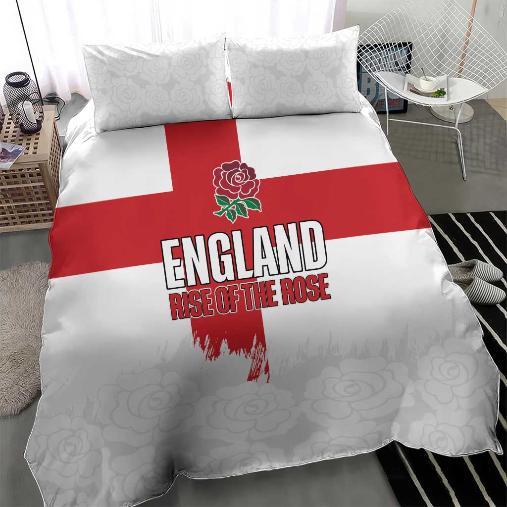 Women Rugby England Bedding Set Rise of the Rose World Champions - Wonder Print Shop