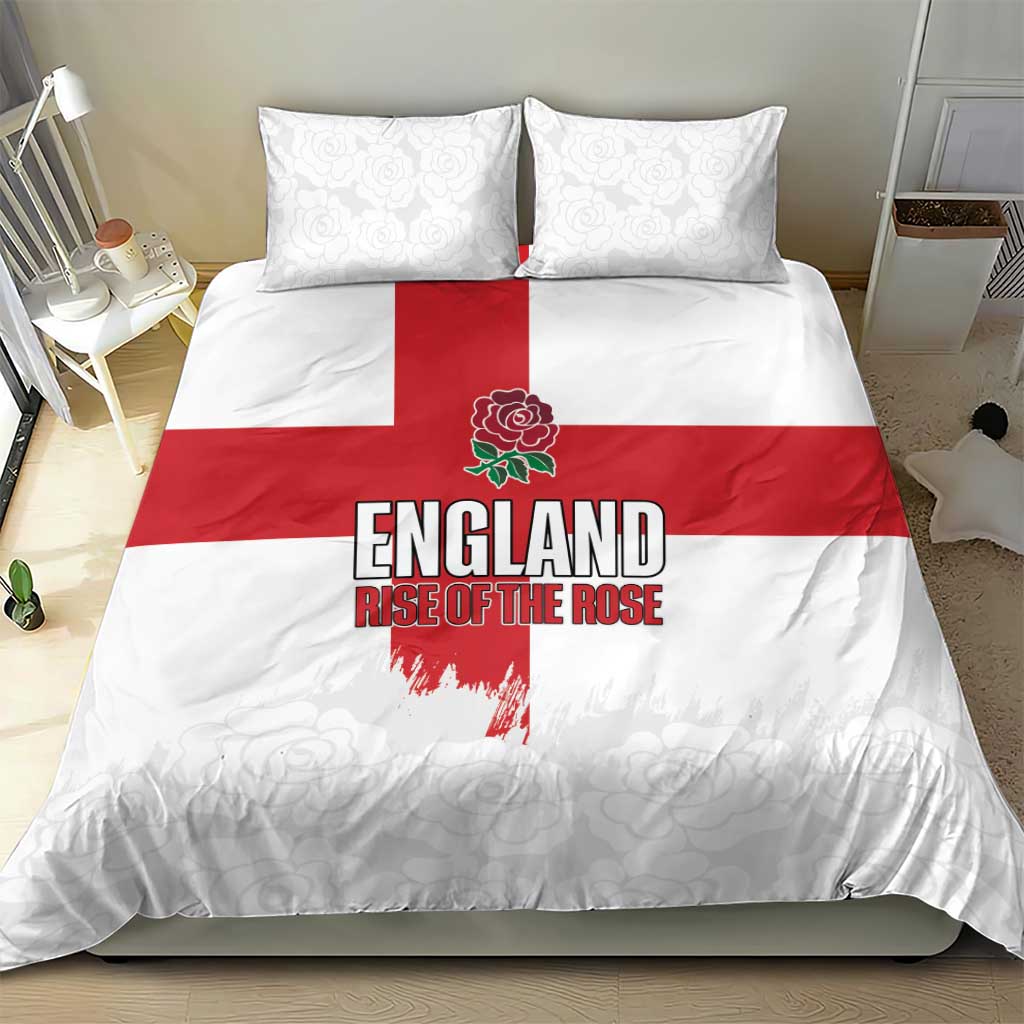Women Rugby England Bedding Set Rise of the Rose World Champions - Wonder Print Shop