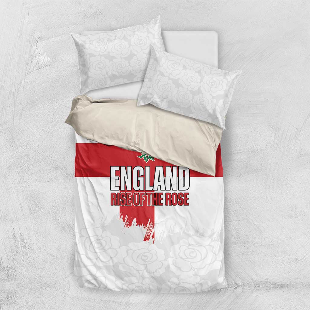 Women Rugby England Bedding Set Rise of the Rose World Champions - Wonder Print Shop