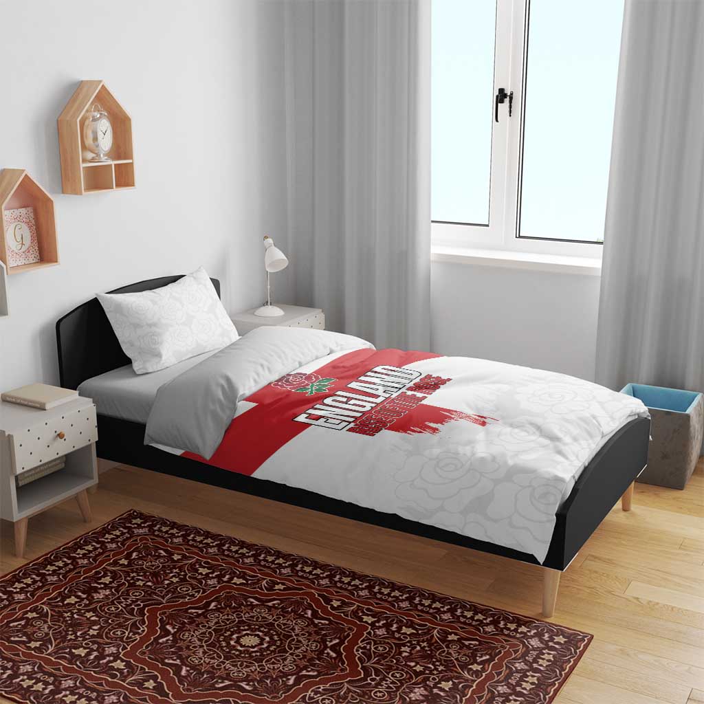 Women Rugby England Bedding Set Rise of the Rose World Champions - Wonder Print Shop