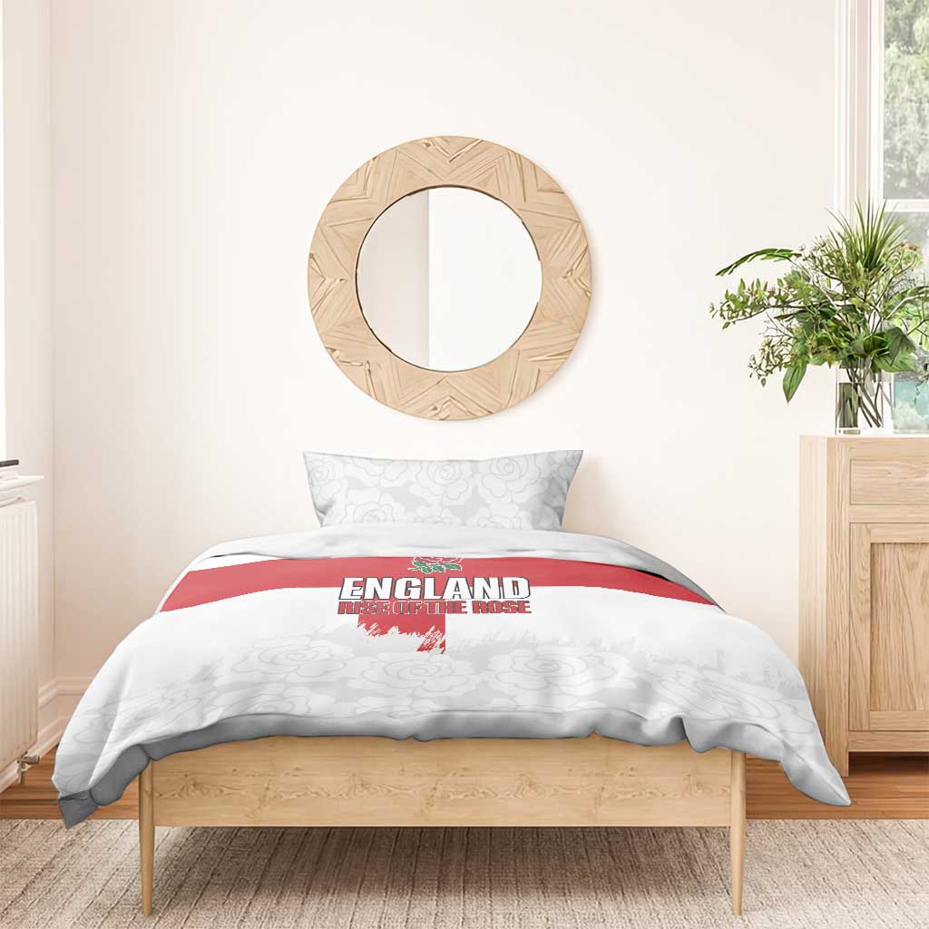 Women Rugby England Bedding Set Rise of the Rose World Champions - Wonder Print Shop